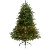5’ Pre-Lit Flocked North Carolina Fir Artificial Christmas Tree, Warm White Lights 1 5’ Pre-Lit Flocked North Carolina Fir Artificial Christmas Tree, Warm White Lights -Christmas Decoration Store dnnl20t3337 1 99107.1680557236