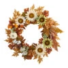 Sunflower, Pumpkin, And Berries Artificial Fall Harvest Wreath, 30-Inch 1 Sunflower, Pumpkin, And Berries Artificial Fall Harvest Wreath, 30-Inch -Christmas Decoration Store dnnl20w1193 1 64080.1679938751
