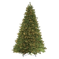 10โ Pre-Lit Full Fraser Fir Artificial Christmas Tree - Clear Lights