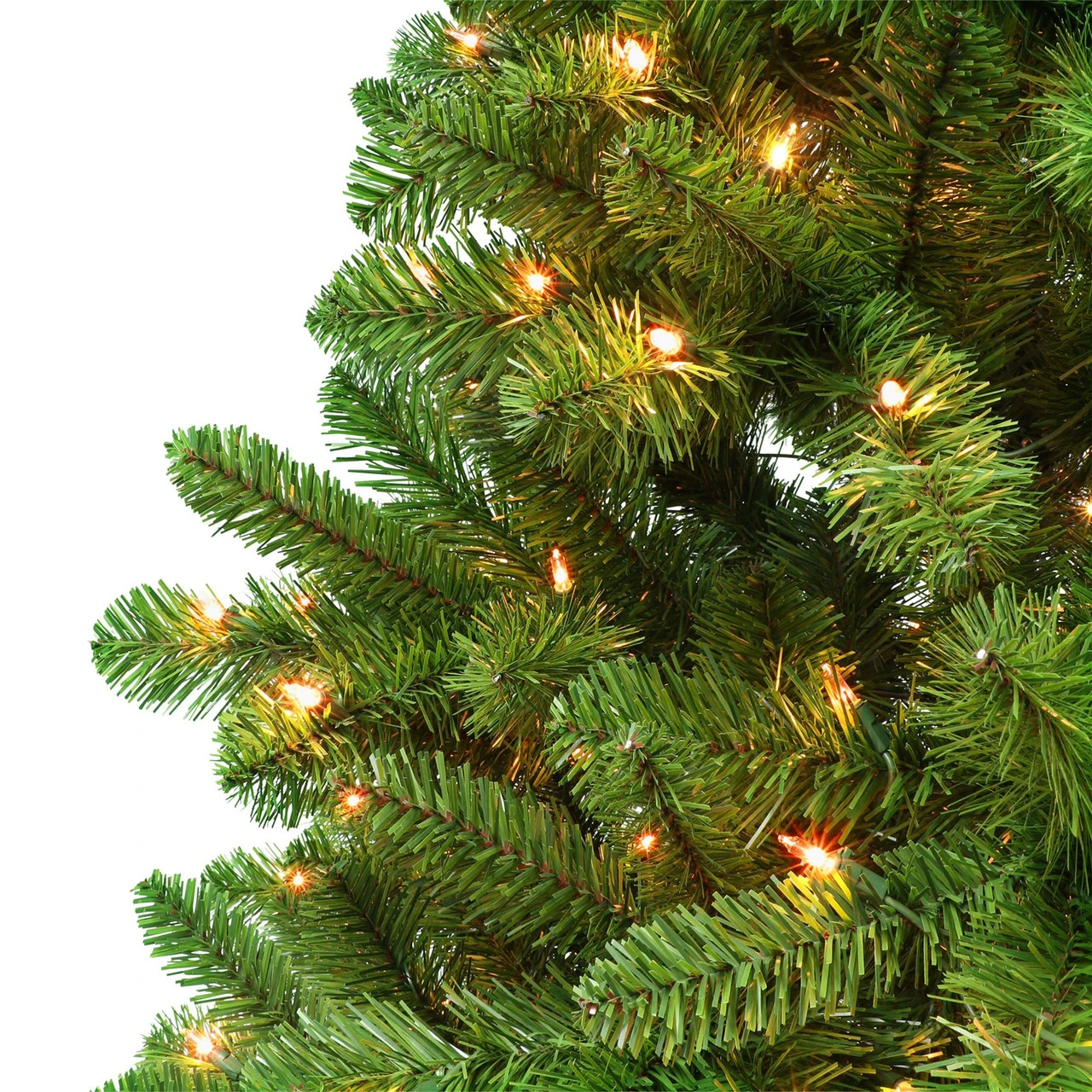 7.5' Pre-lit Virginia Pine Artificial Christmas Tree, Clear Lights 5 7.5' Pre-lit Virginia Pine Artificial Christmas Tree, Clear Lights - Image 3