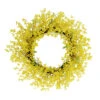 30" Yellow Puleo International Artificial Winter Jasime Floral Spring Wreath -Christmas Decoration Store dpul 1287 w30 28803.1667578890
