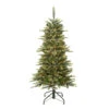 4.5' Pre-Lit Slim Aspen Fir Artificial Christmas Tree, Clear Lights -Christmas Decoration Store dpul apgsl 45c2 1 38047.1668756753