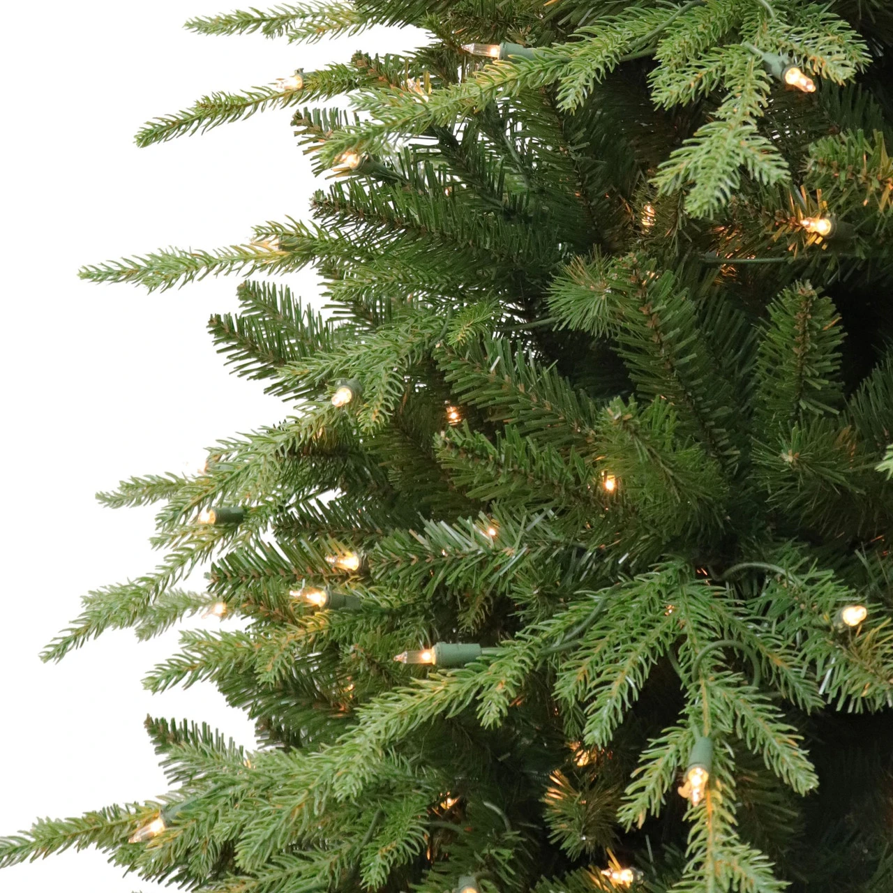 7.5' Pre-Lit Galveston Fir Artificial Christmas Tree, Clear Lights 5 7.5' Pre-Lit Galveston Fir Artificial Christmas Tree, Clear Lights - Image 3