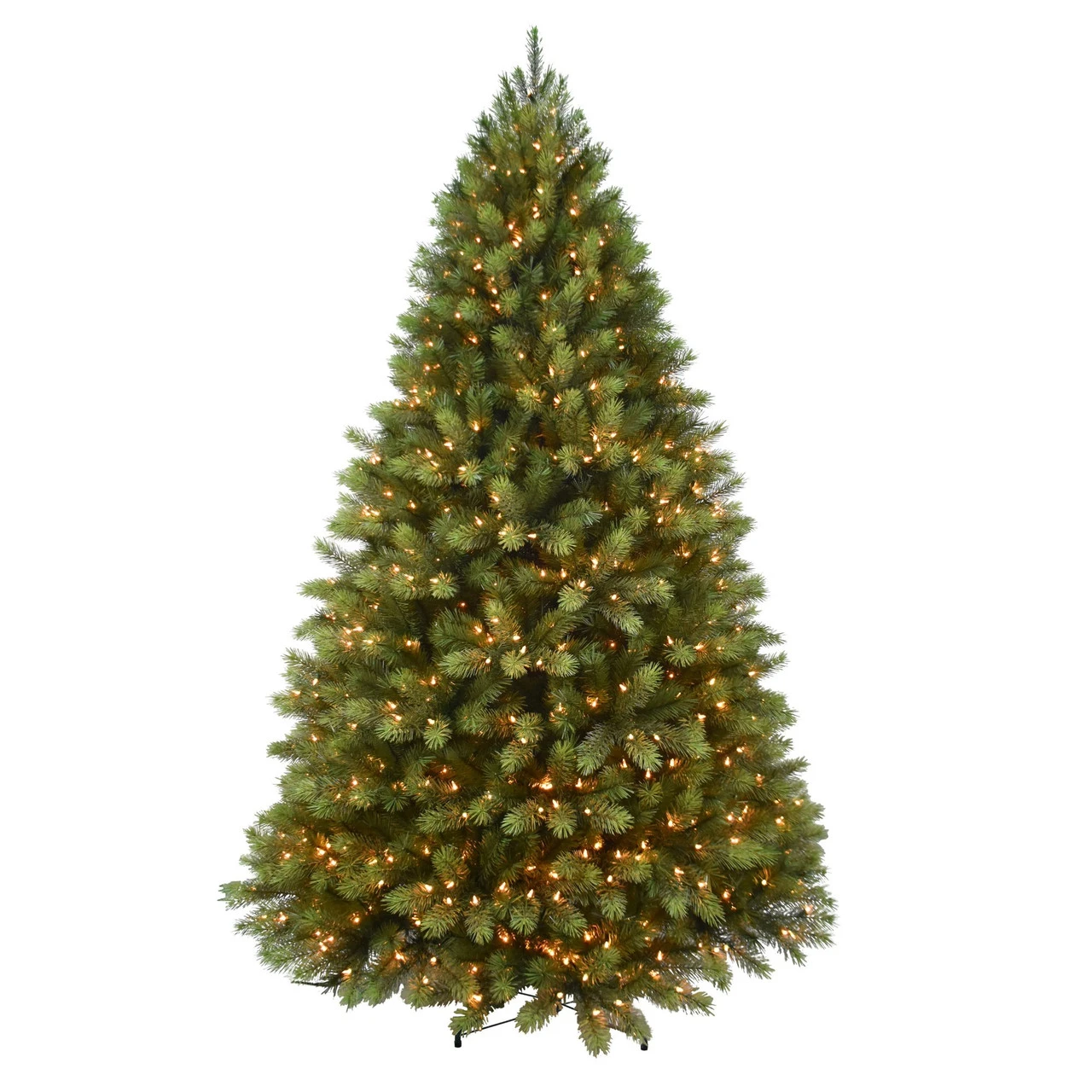 7.5' Pre-Lit Middlebury Spruce Artificial Christmas Tree, Clear Lights 3 7.5' Pre-Lit Middlebury Spruce Artificial Christmas Tree, Clear Lights