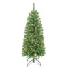 4.5' Pre-Lit Pencil Northern Fir Artificial Christmas Tree, Clear Lights 2 4.5' Pre-Lit Pencil Northern Fir Artificial Christmas Tree, Clear Lights -Christmas Decoration Store dpul nfgpt 45c1520 1 81218.1667544688
