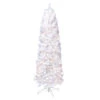 7.5' Pre-Lit Pencil Northern Fir Artificial Christmas Tree, Clear Lights