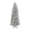 7.5' Pre-lit Flocked Northern Fir Medium Artificial Christmas Tree, Color Select LED Lights 2 7.5' Pre-lit Flocked Northern Fir Medium Artificial Christmas Tree, Color Select LED Lights -Christmas Decoration Store dpul nnfsl 75f5ld4 1 23224.1688428876