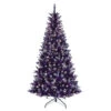 6.5 Pre-Lit Fashion Purple Artificial Christmas Tree With Clear Incandescent Lights 2 6.5 Pre-Lit Fashion Purple Artificial Christmas Tree With Clear Incandescent Lights -Christmas Decoration Store dpul t9612 65c3 pp 1 73609.1679126151
