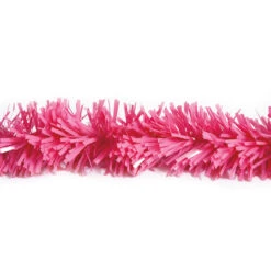 25' Pink Metallic Twist Novelty Christmas Garland