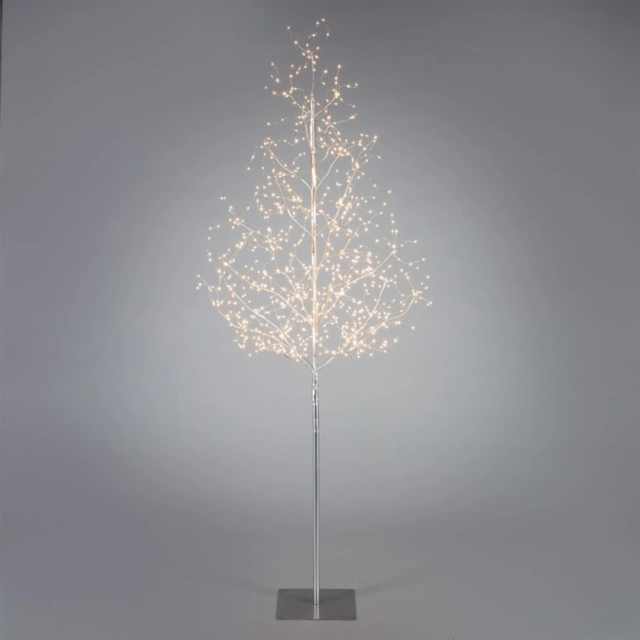 6' Pre-lit Medium Matte Artificial Christmas Tree - Warm White LED Lights 3 6' Pre-lit Medium Matte Artificial Christmas Tree - Warm White LED Lights
