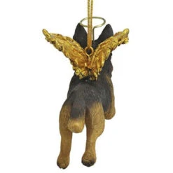 4" Flying German Shepherd Hand Painted Holiday Ornament -Christmas Decoration Store dtosc20jh170718 4 15639.1667615106