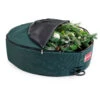 36" Green Unique Christmas Wreath Storage Bag With Removable Handle 1 36" Green Unique Christmas Wreath Storage Bag With Removable Handle -Christmas Decoration Store dvlc tk 10112 rs 001 32883.1667556966