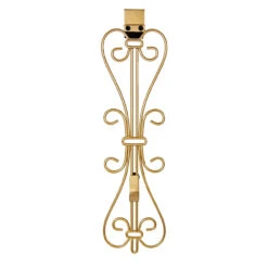 19.5" Gold Decorative Adjustable Wreath Hanger