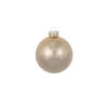 12ct Champagne Shiny Glass Christmas Ball Ornaments 2.75" (70mm)