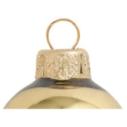 4ct Shiny Antique Gold Glass Ball Christmas Ornaments 4.75" (120mm) 7 4ct Shiny Antique Gold Glass Ball Christmas Ornaments 4.75" (120mm) -Christmas Decoration Store dwhi 27516 03 64382.1667684607