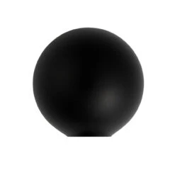 6ct Black Matte Glass Christmas Ball Ornaments 4" (100mm) -Christmas Decoration Store dwhi 27525 2 82923.1667684645