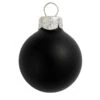 Matte Black Glass Ball Christmas Ornament 7" (180mm) 2 Matte Black Glass Ball Christmas Ornament 7" (180mm) -Christmas Decoration Store dwhi 27528 1 06774.1667685088