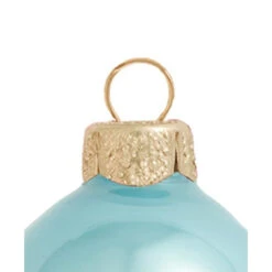 8ct Baby Blue Pearl Glass Christmas Ball Ornaments 3.25" (80mm) 7 8ct Baby Blue Pearl Glass Christmas Ball Ornaments 3.25" (80mm) -Christmas Decoration Store dwhi 27554 03 59936.1667656033