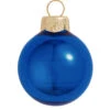 Shiny Cobalt Blue Glass Ball Christmas Ornament 7" (180mm) 2 Shiny Cobalt Blue Glass Ball Christmas Ornament 7" (180mm) -Christmas Decoration Store dwhi 27608 1 09579.1667685093