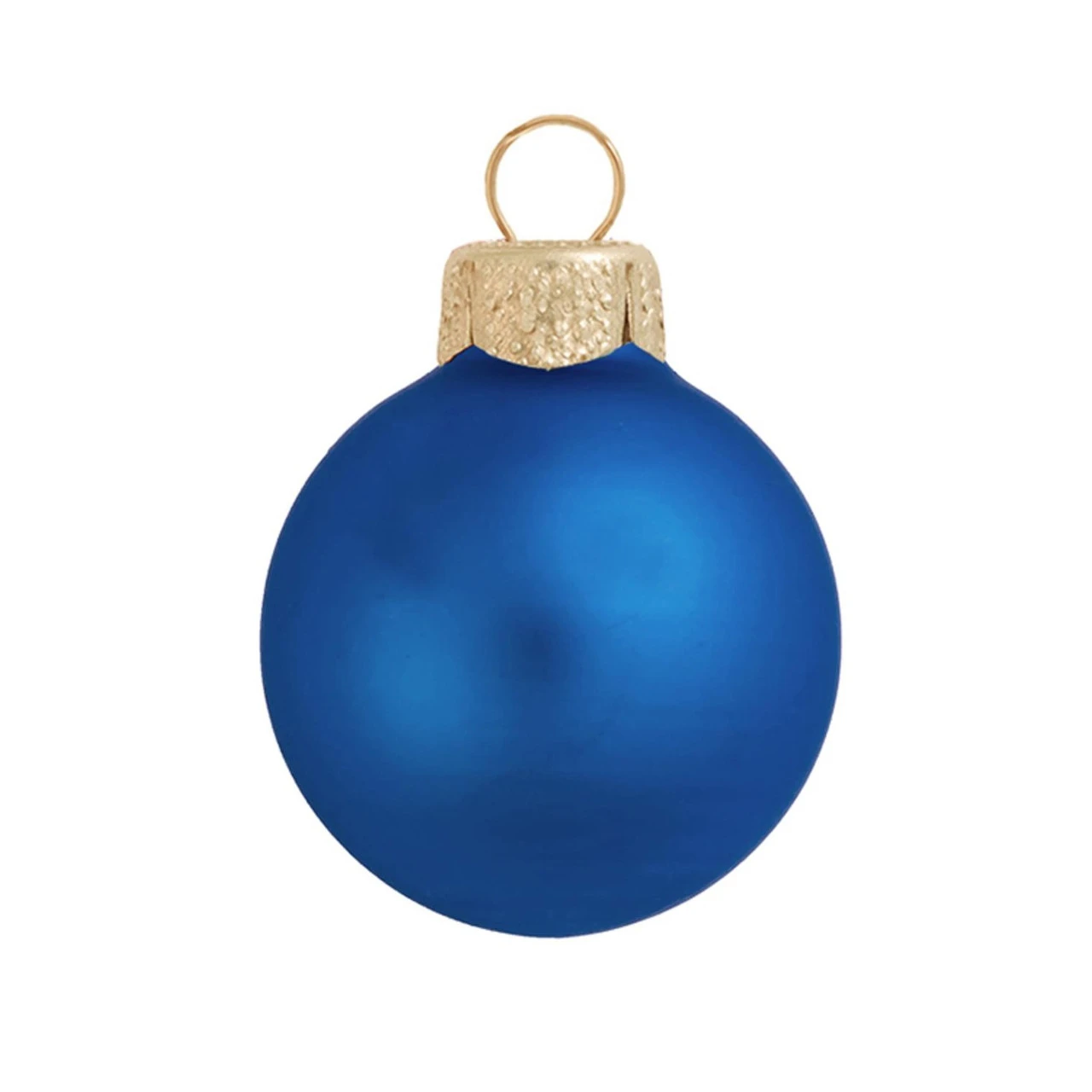 40ct Delft Blue Matte Finish Glass Christmas Ball Ornaments 1.25" (30mm) 3 40ct Delft Blue Matte Finish Glass Christmas Ball Ornaments 1.25" (30mm)