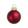 2ct Matte Bordeaux Red Glass Christmas Ball Ornaments 6" (150mm) 2 2ct Matte Bordeaux Red Glass Christmas Ball Ornaments 6" (150mm) -Christmas Decoration Store dwhi 27677 1 29262.1667684547