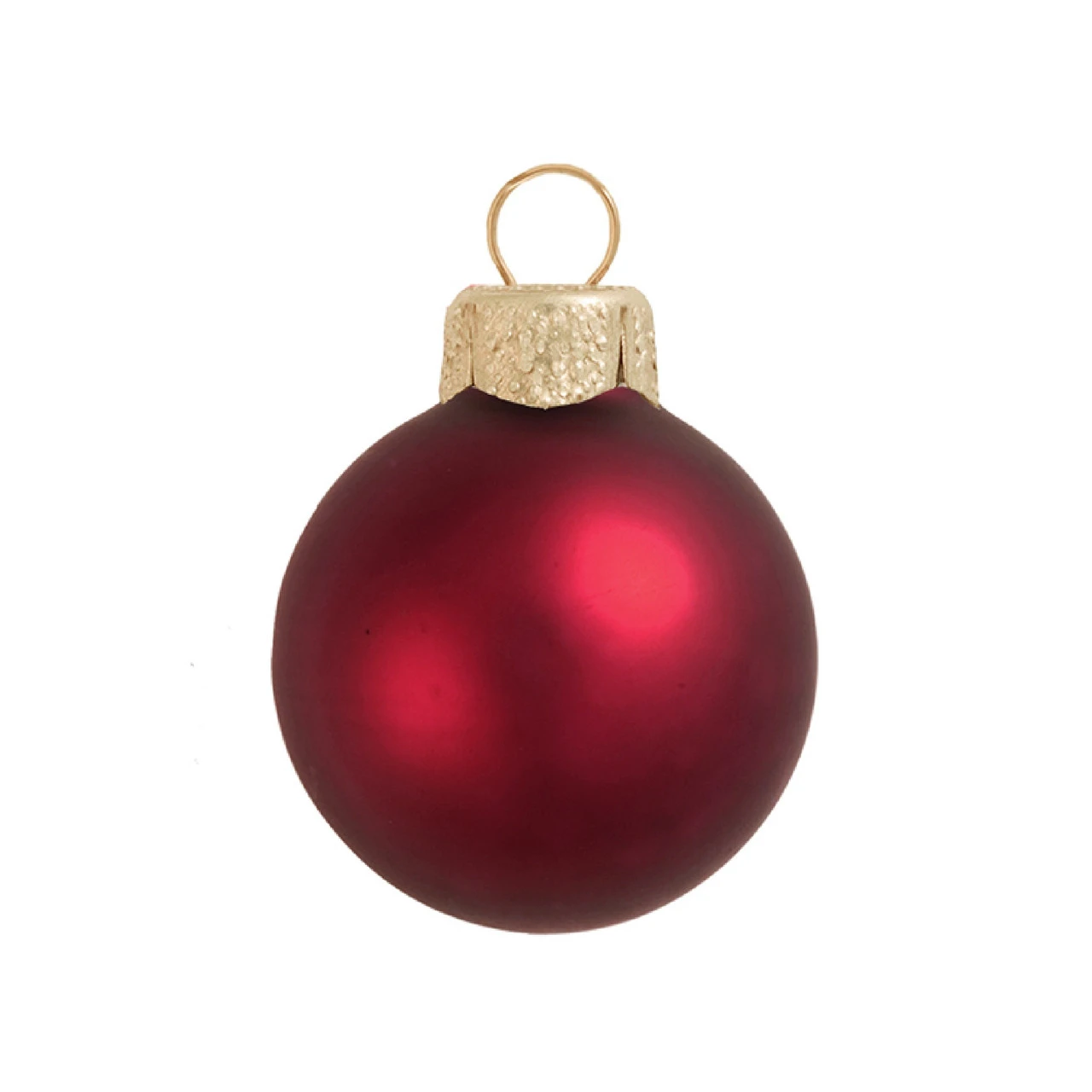 2ct Matte Bordeaux Red Glass Christmas Ball Ornaments 6" (150mm) 3 2ct Matte Bordeaux Red Glass Christmas Ball Ornaments 6" (150mm)