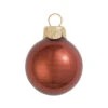 Pearl Chocolate Brown Glass Ball Christmas Ornament 7" (180mm) 1 Pearl Chocolate Brown Glass Ball Christmas Ornament 7" (180mm) -Christmas Decoration Store dwhi 27798 1 55348.1667685100