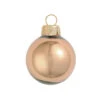 Shiny Chocolate Brown Glass Ball Christmas Ornament 7" (180mm)