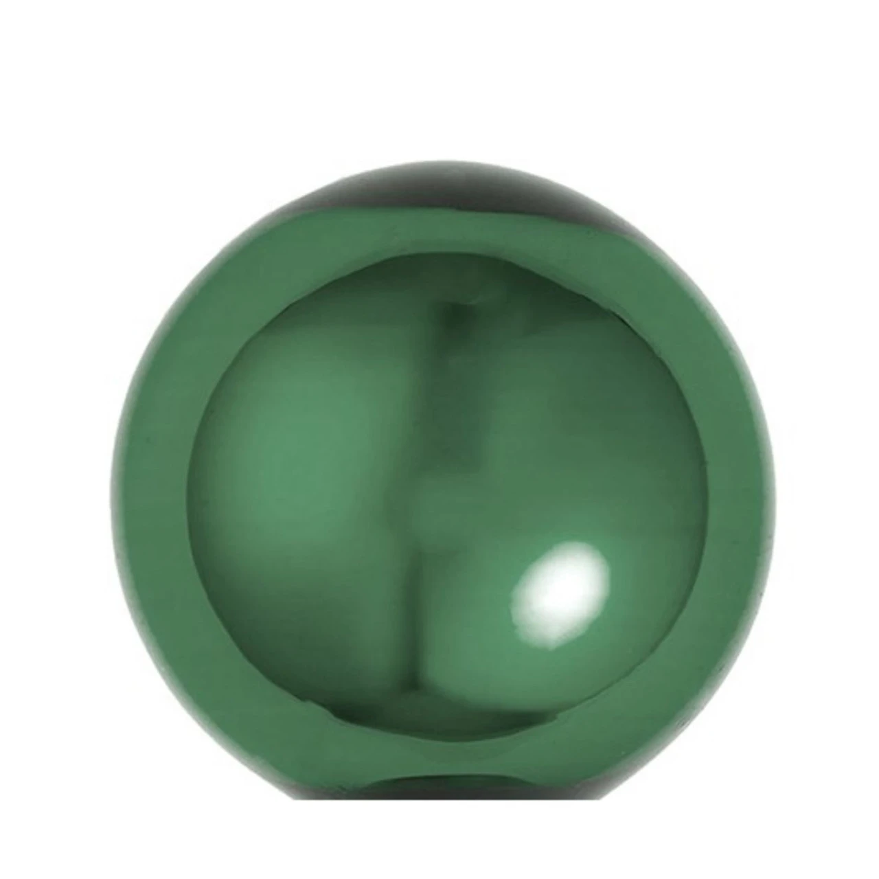 28ct Emerald Green Glass Shiny Christmas Ball Ornaments 2" (50mm) 4 28ct Emerald Green Glass Shiny Christmas Ball Ornaments 2" (50mm) - Image 2