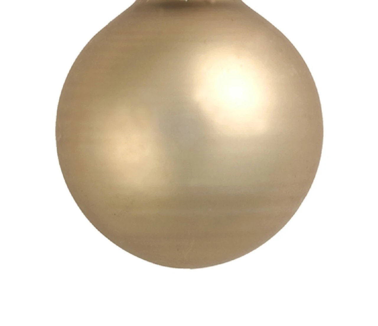 6ct Gold Glass Shiny Christmas Ball Ornaments 4" (100mm) 4 6ct Gold Glass Shiny Christmas Ball Ornaments 4" (100mm) - Image 2