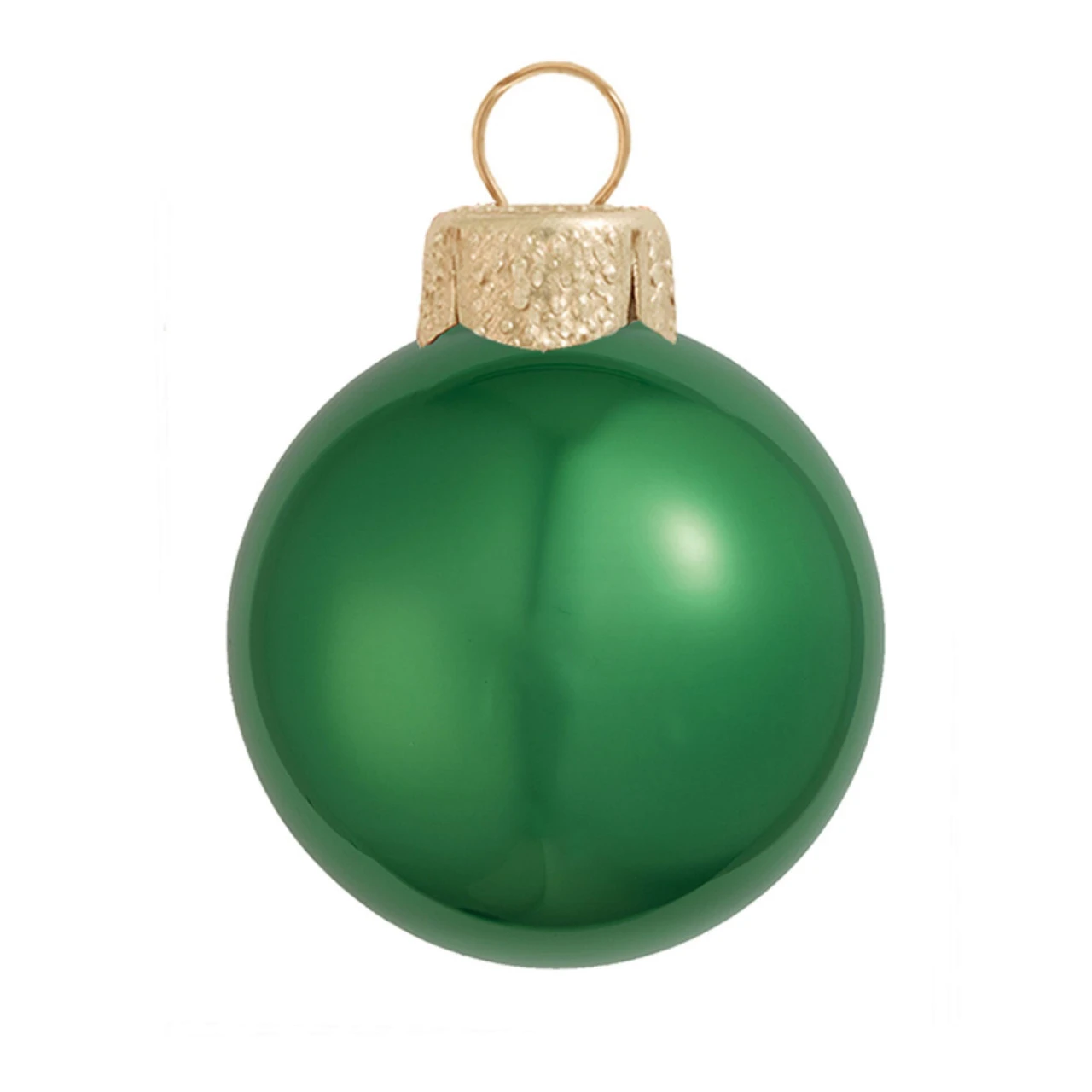 12ct Green Pearl Glass Christmas Ball Ornaments 2.75" (70mm) 3 12ct Green Pearl Glass Christmas Ball Ornaments 2.75" (70mm)