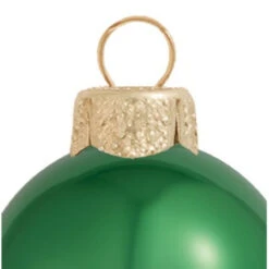 12ct Green Pearl Glass Christmas Ball Ornaments 2.75" (70mm) 7 12ct Green Pearl Glass Christmas Ball Ornaments 2.75" (70mm) -Christmas Decoration Store dwhi 27963 03 50684.1667684686