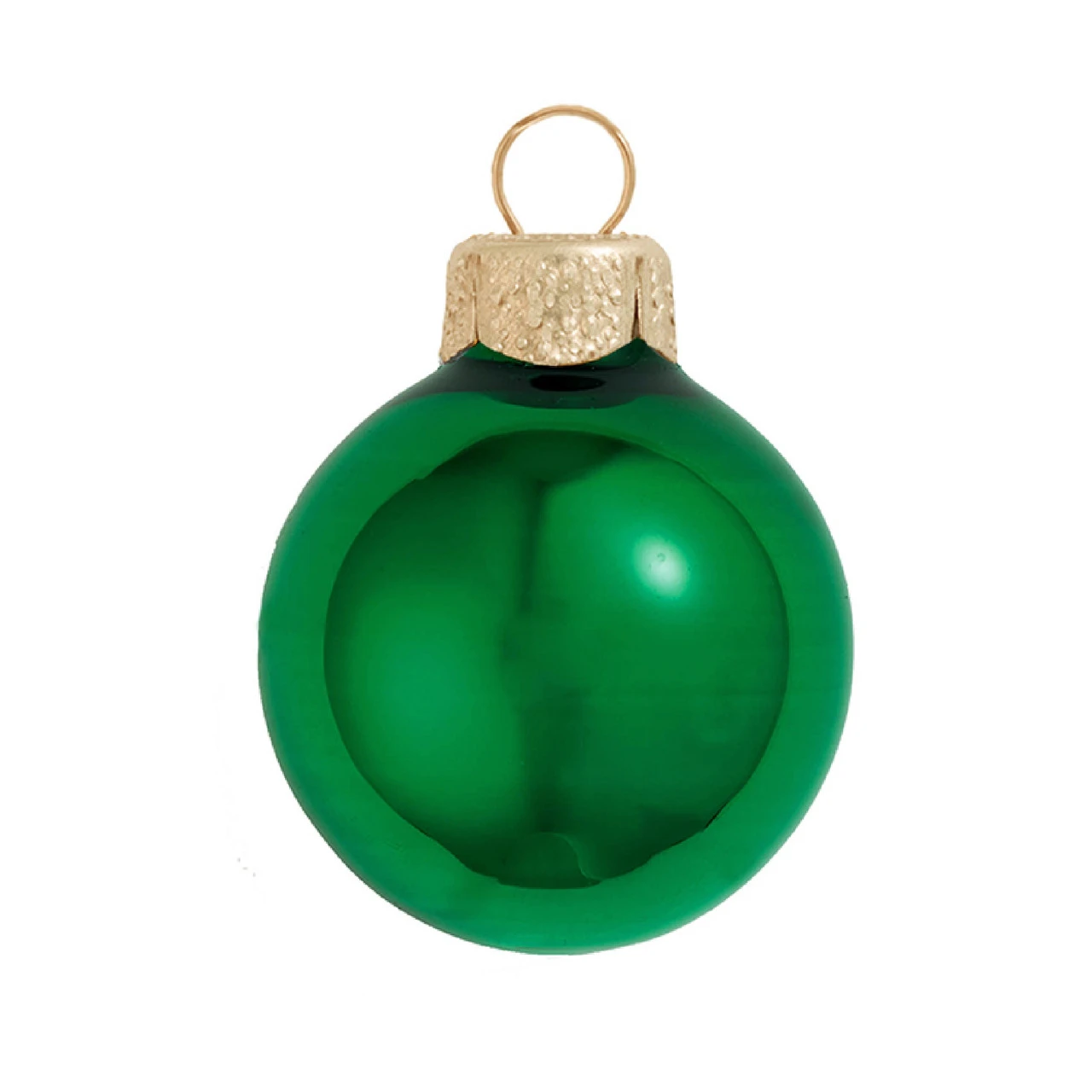 Shiny Green Xmas Glass Ball Christmas Ornament 7" (180mm) 3 Shiny Green Xmas Glass Ball Christmas Ornament 7" (180mm)