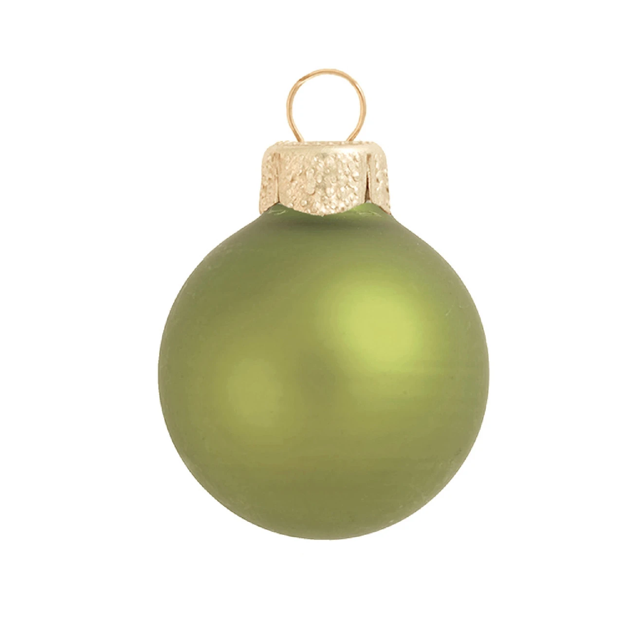 6ct Light Green Matte Glass Christmas Ball Ornaments 4" (100mm) 3 6ct Light Green Matte Glass Christmas Ball Ornaments 4" (100mm)