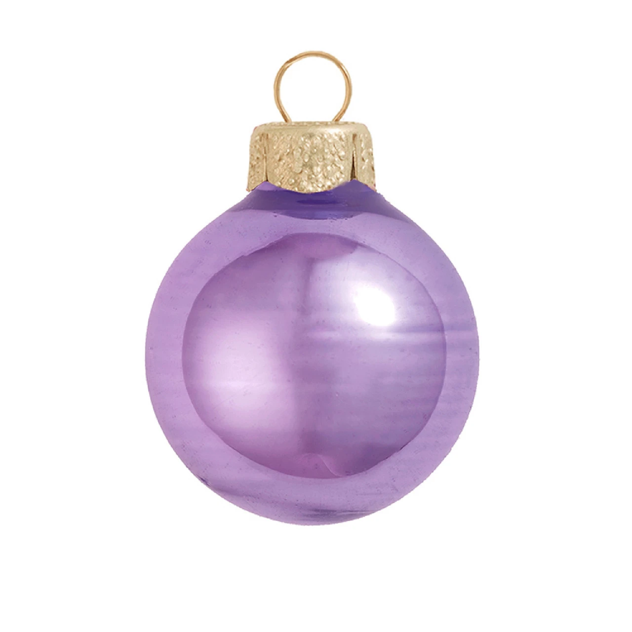 Shiny Lavender Purple Glass Ball Christmas Ornament 7" (180mm) 3 Shiny Lavender Purple Glass Ball Christmas Ornament 7" (180mm)