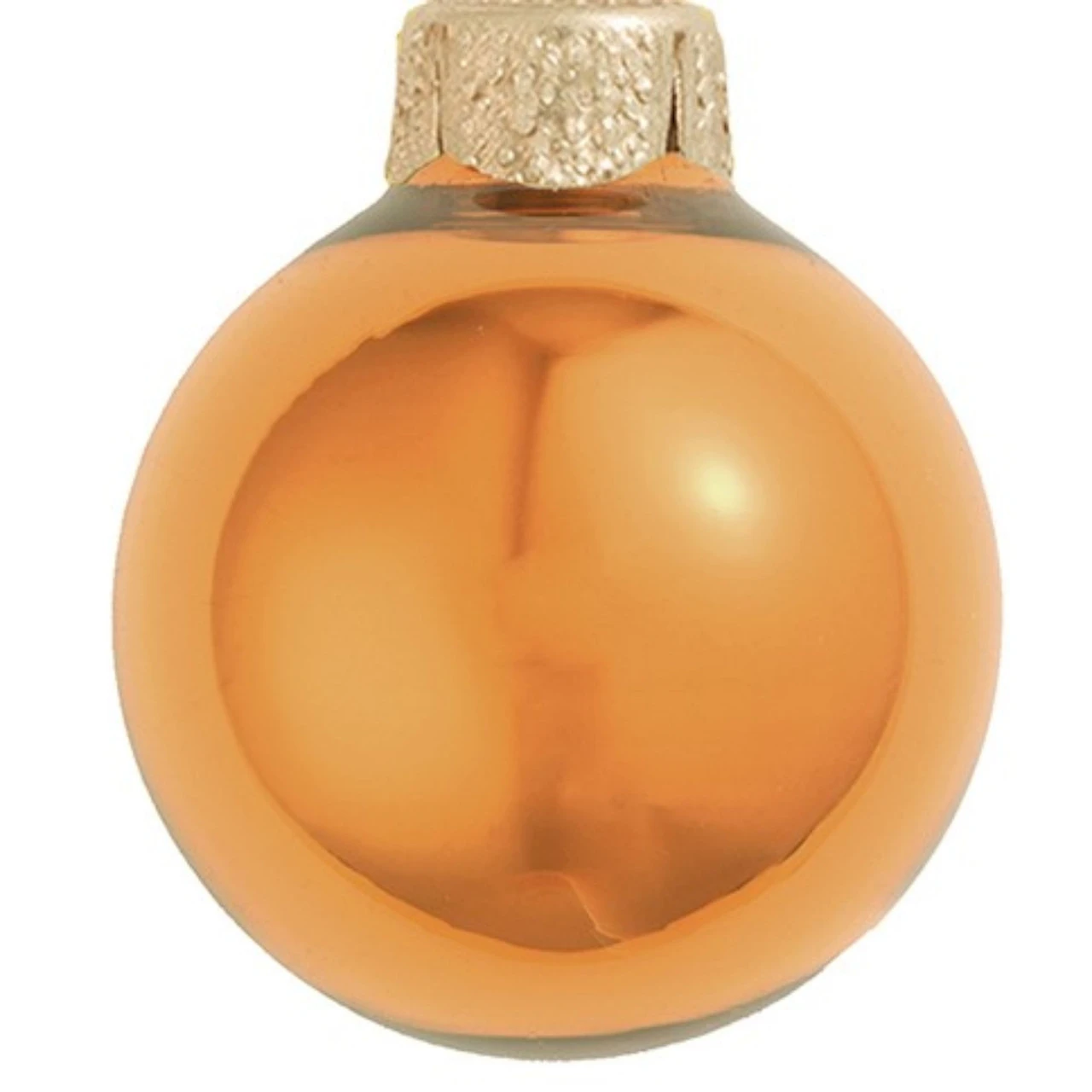 40ct Burnt Orange Pearl Glass Ball Christmas Ornaments 1.25" (30mm) 4 40ct Burnt Orange Pearl Glass Ball Christmas Ornaments 1.25" (30mm) - Image 2