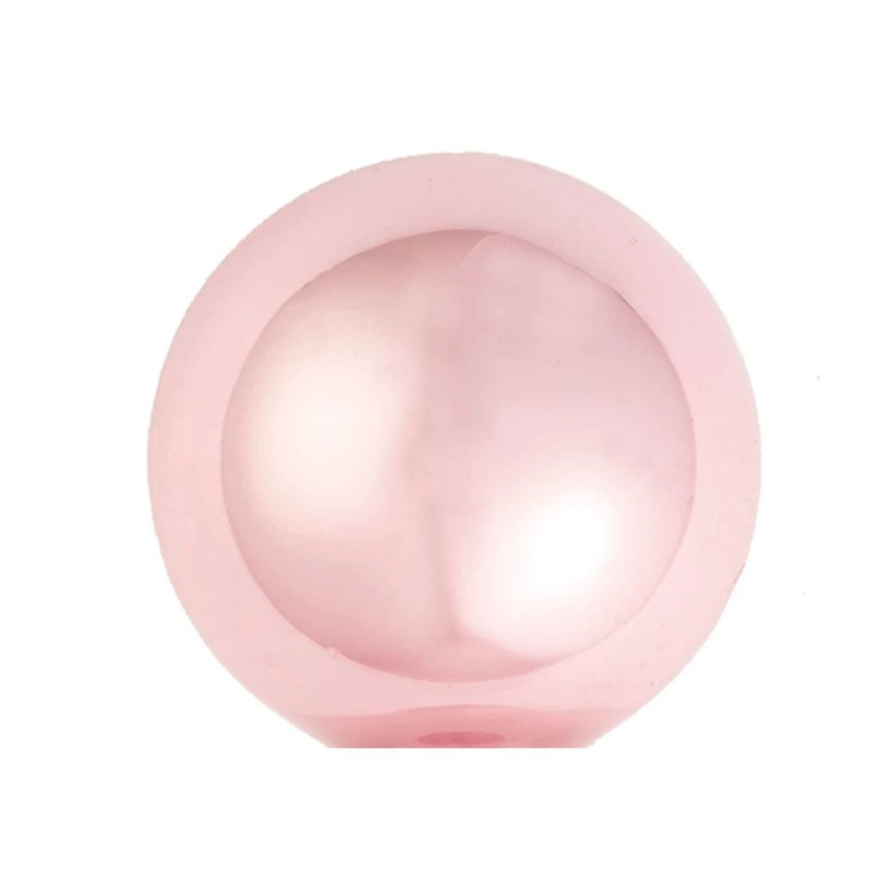 8ct Pale Pink Pearl Glass Christmas Ball Ornaments 3.25" (80mm) 4 8ct Pale Pink Pearl Glass Christmas Ball Ornaments 3.25" (80mm) - Image 2
