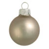 4ct Pewter Gray Matte Glass Christmas Ball Ornaments 4.75" (120mm) 2 4ct Pewter Gray Matte Glass Christmas Ball Ornaments 4.75" (120mm) -Christmas Decoration Store dwhi 28226 1 54023.1667552316