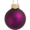 6ct Plum Purple Contemporary Matte Glass Christmas Ball Ornaments 4" (100mm) 1 6ct Plum Purple Contemporary Matte Glass Christmas Ball Ornaments 4" (100mm) -Christmas Decoration Store dwhi 28245 1 72844.1667520703