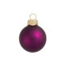 Plum Purple Matte Glass Ball Christmas Ornament 7" (180mm) 1 Plum Purple Matte Glass Ball Christmas Ornament 7" (180mm) -Christmas Decoration Store dwhi 28248 1 78518.1667684826