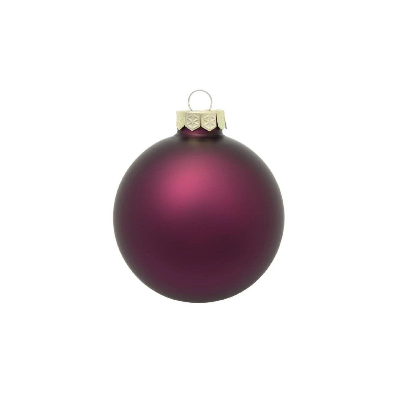 8ct Purple Matte Finish Christmas Ball Ornaments 3.25" (80mm) 3 8ct Purple Matte Finish Christmas Ball Ornaments 3.25" (80mm)