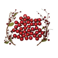 40ct Red Xmas Matte Glass Christmas Ball Ornaments 1.25" (30mm) -Christmas Decoration Store dwhi 28320 2 66894.1667684772