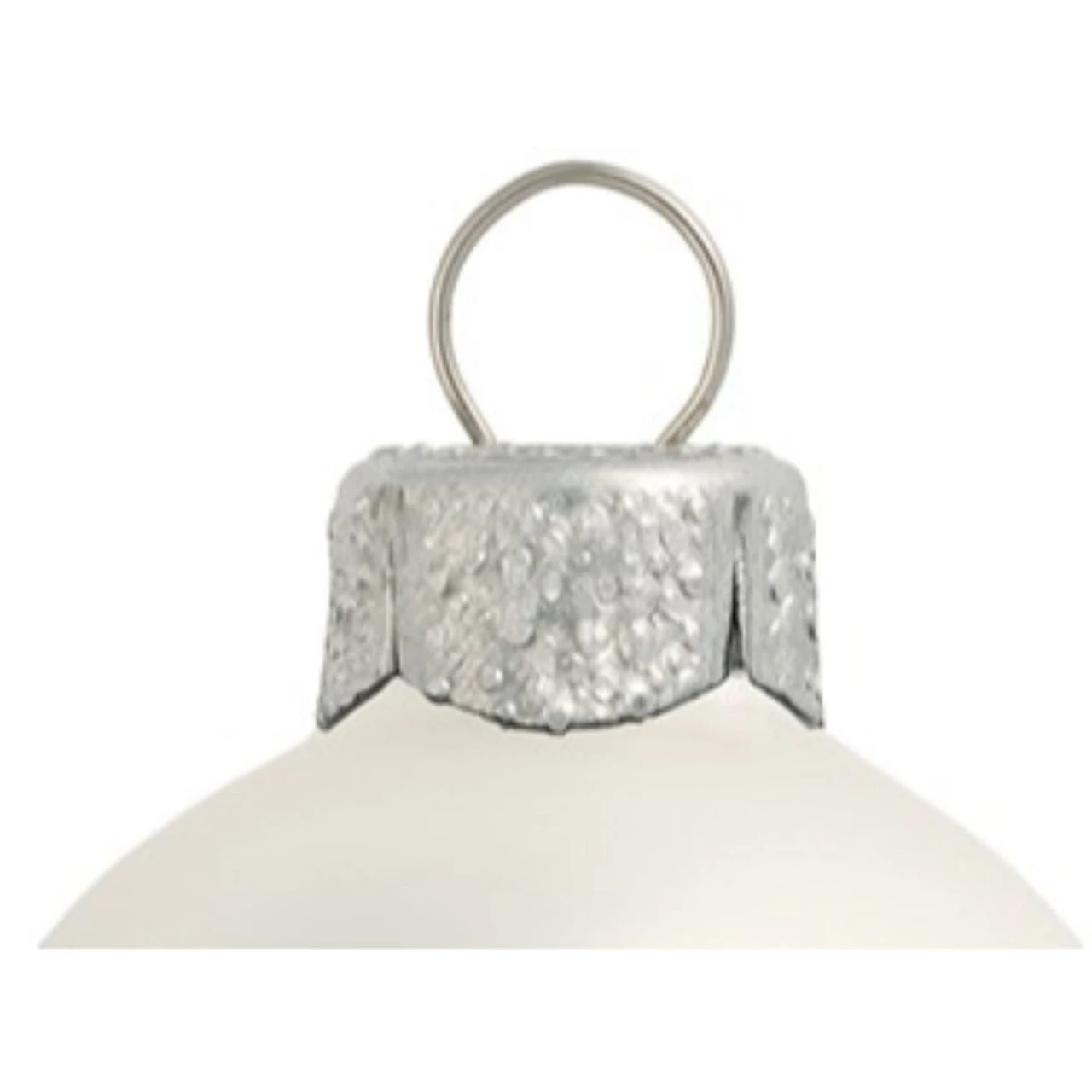 40ct Silver Matte Glass Ball Christmas Ornaments 1.5" (40mm) 5 40ct Silver Matte Glass Ball Christmas Ornaments 1.5" (40mm) - Image 3