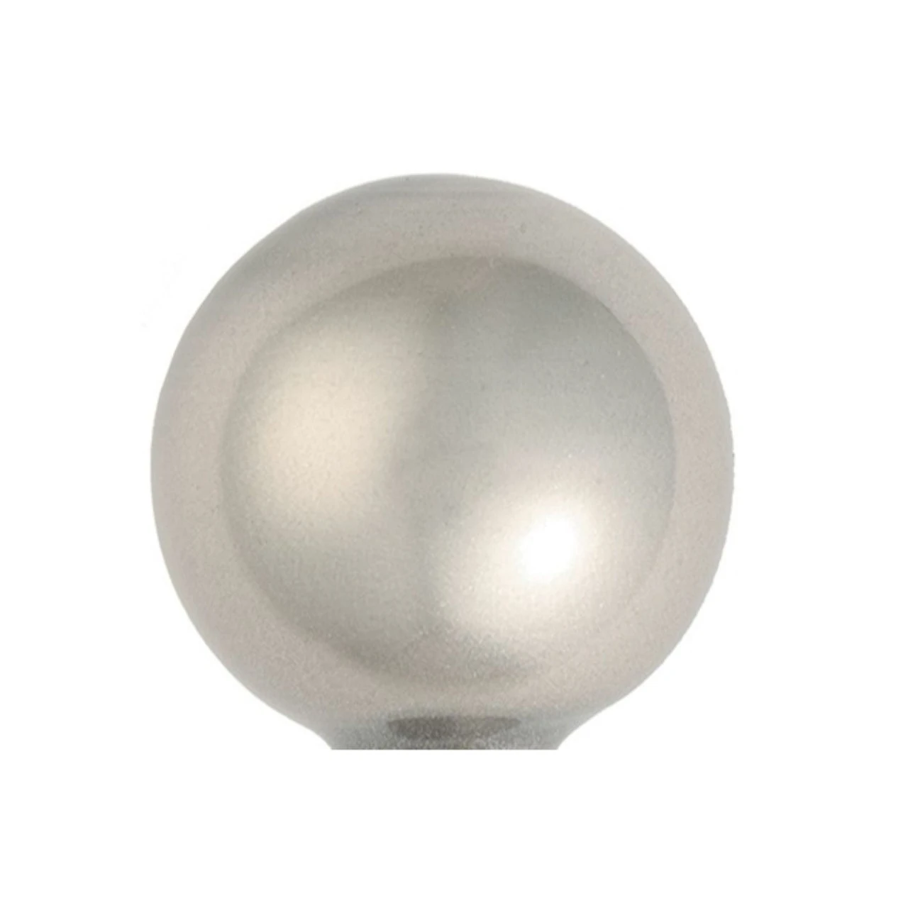 40ct Silver Metallic Glass Christmas Ball Ornaments 1.25" (30mm) 4 40ct Silver Metallic Glass Christmas Ball Ornaments 1.25" (30mm) - Image 2