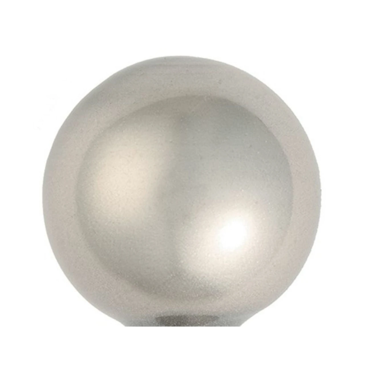 12ct Silver Glass Metallic Christmas Balls Ornaments 2.75" (65mm) 4 12ct Silver Glass Metallic Christmas Balls Ornaments 2.75" (65mm) - Image 2