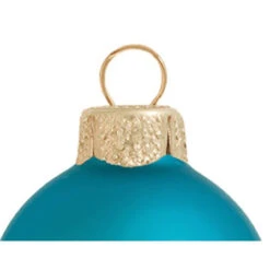 8ct Turquoise Blue Matte Glass Christmas Ball Ornaments 3.25" (70mm) 7 8ct Turquoise Blue Matte Glass Christmas Ball Ornaments 3.25" (70mm) -Christmas Decoration Store dwhi 28484 03 77898.1667684626