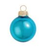 40ct Turquoise Blue Shiny Glass Christmas Ball Ornaments 1.5" (40mm) -Christmas Decoration Store dwhi 28491 1 34471.1667684748