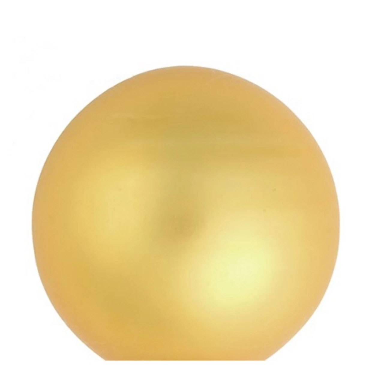 12ct Sun Yellow Glass Matte Christmas Ball Ornaments 2.75" (65mm) 4 12ct Sun Yellow Glass Matte Christmas Ball Ornaments 2.75" (65mm) - Image 2