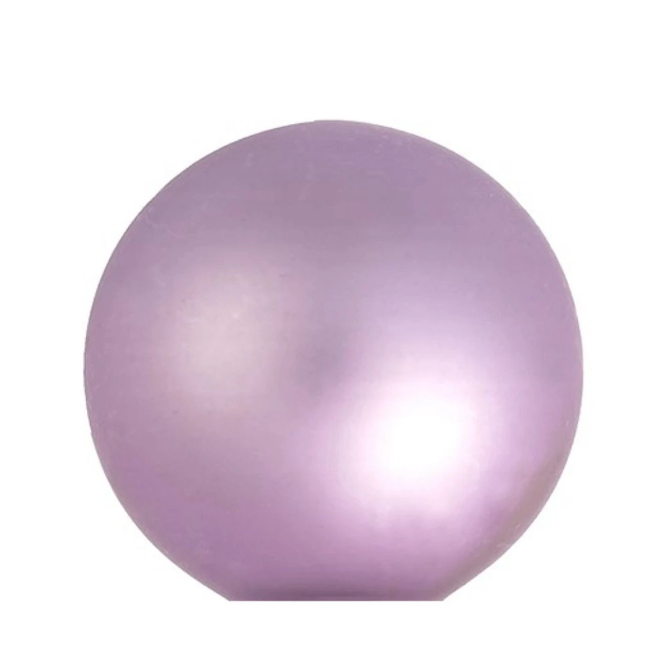 6ct Lavender Glass Matte Christmas Ball Ornaments 4" (100mm) 4 6ct Lavender Glass Matte Christmas Ball Ornaments 4" (100mm) - Image 2