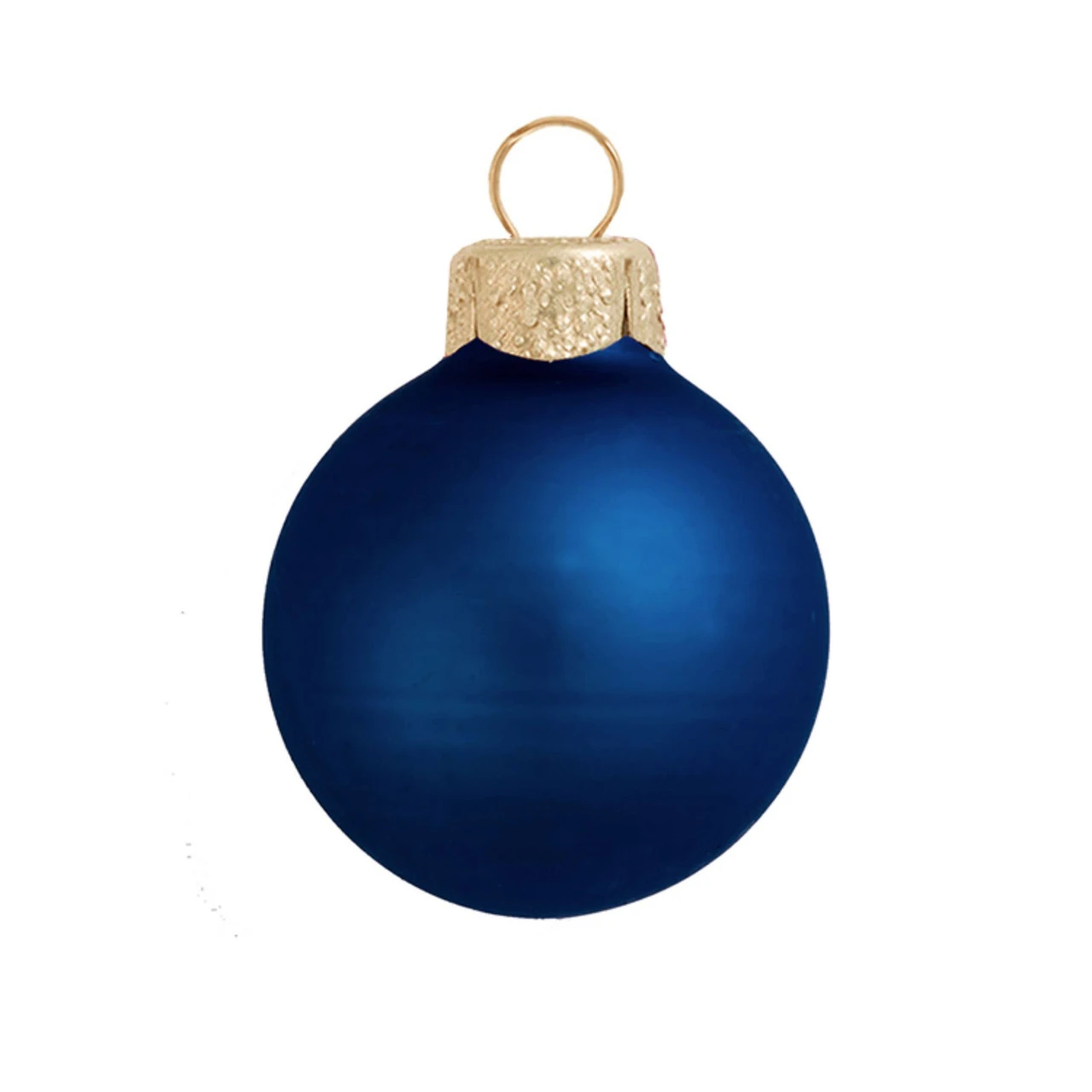 40ct Midnight Blue Matte Glass Christmas Ball Ornaments 1.5" (40mm) 3 40ct Midnight Blue Matte Glass Christmas Ball Ornaments 1.5" (40mm)